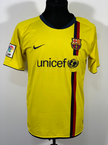 Tricou Nike FC Barcelona 2008/09 deplasare marimea XL 13-14 ani copii