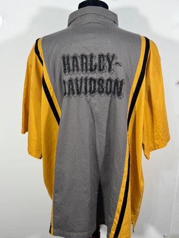 Camasa Harley Davidson marimea 3XL fit 2XL barbat