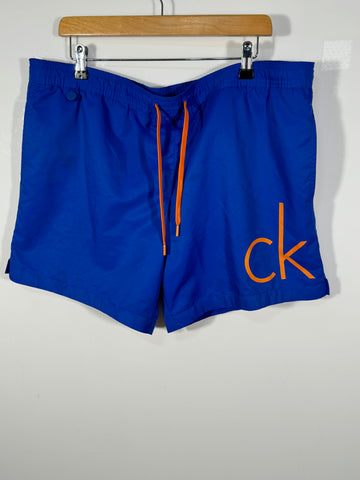 Pantaloni scurți / short de baie Calvin Klein mărimea L fit XL bărbat