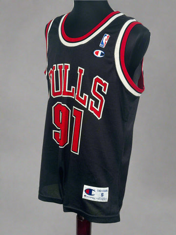 Maiou Champion vintage 90’ NBA Chicago Bulls Rodman marimea S barbat