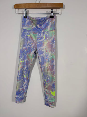 Pantaloni colanti Nike marimea 104-110 (4-5) ani fetite