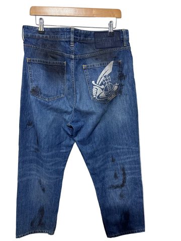 Blugi Vivienne Westwood marimea 32 dama
