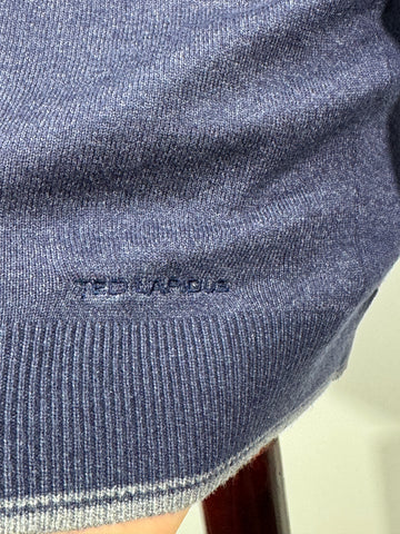 Cardigan Ted Lapidus Paris 70% cașmir 22% mătase marimea M barbat