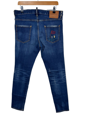 Blugi Dsquared2 marimea 48 barbat