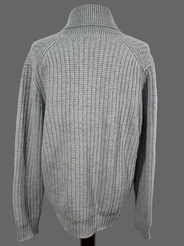 Pulover Hugo Boss 61% lana 39 bumbac marimea XL barbat