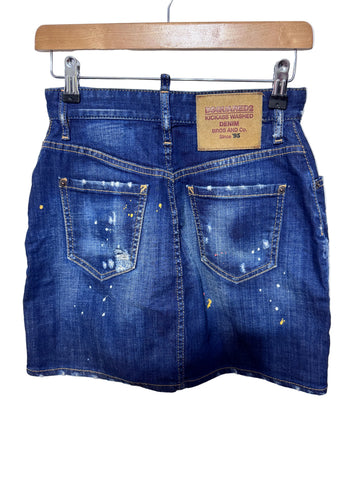 Fusta de blugi Dsquared2 marimea 38 dama