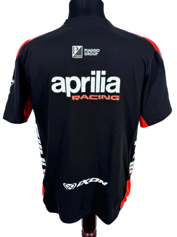 Tricou IXON Moto Aprilia Racing marimea XL fit L barbat