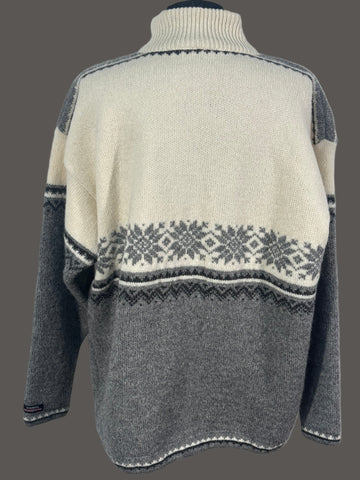 Cardigan Norwool 100% lana marimea XL fit 2XL barbat