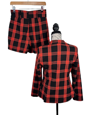 Compleu Berna Sacou + pantaloni scurti made in Italy marimea S dama