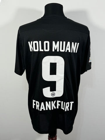 Tricou Nike Eintracht Frankfurt Kolo Muani 2022-2023 Europa League marimea XL fit L bărbat