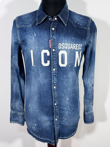 Camasa Dsquared marimea 14 ani sau XS barbat