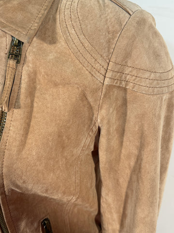 Geaca Bershka 100% piele naturala marimea M dama