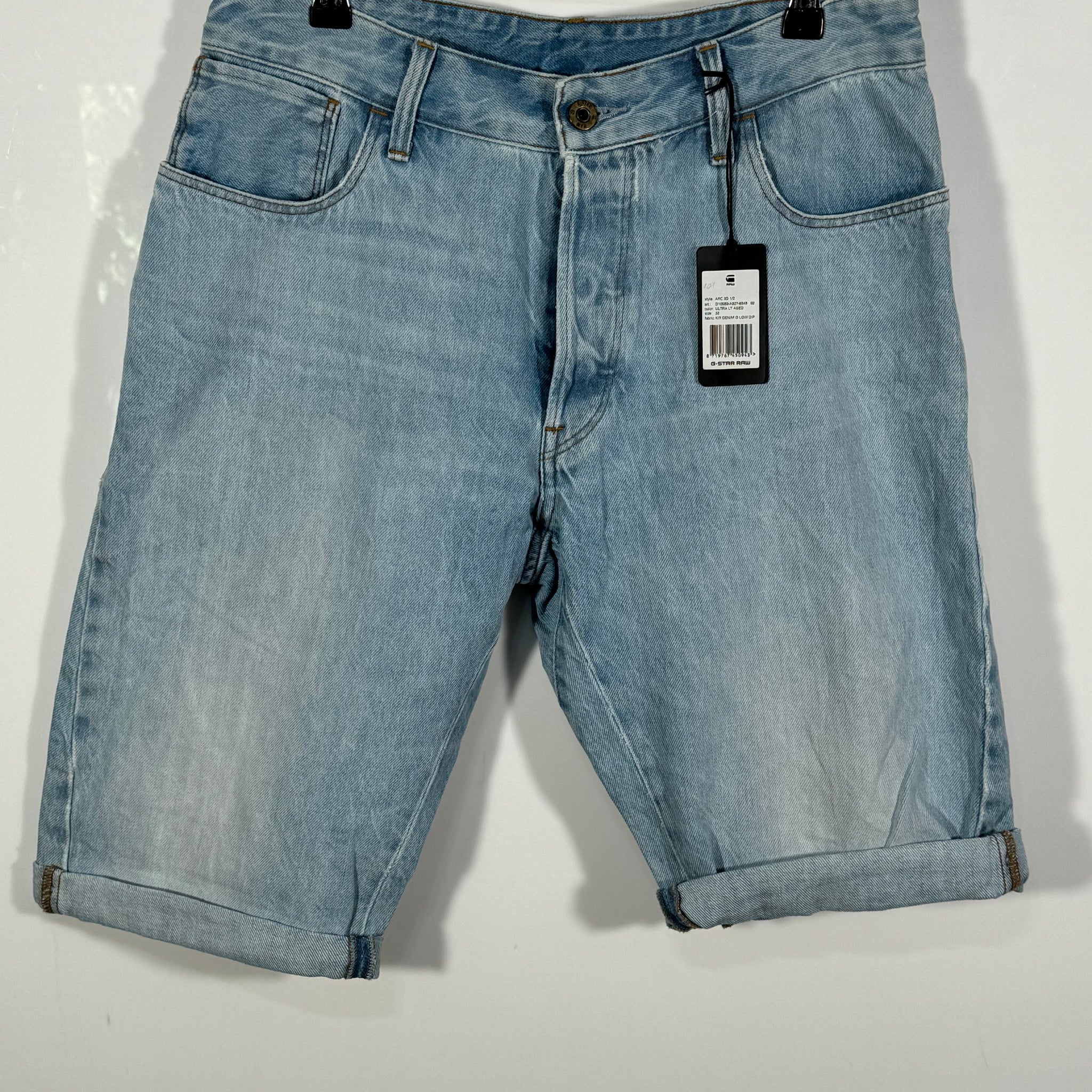 Pantaloni scurti de blugi G-star Raw marimea W32 de barbat