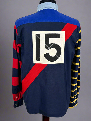 Camasa Polo Ralph Lauren Rugby Oxford marimea 18-20 ani sau M barbat