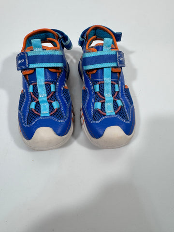 Sandale Geox Respira, piele naturală + material textil marimea 31 copii