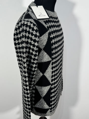 Pulover Berna made in Italy 10%lana 5% Alpaca marimea S barbat