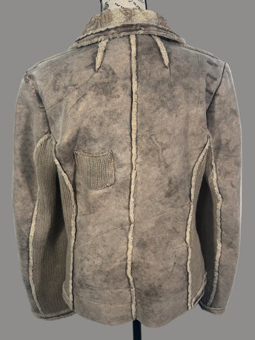 Cardigan Elisa Cavaletti Club Made in Italy 16% lana marimea L dama