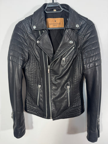 Geaca Goosecraft 100% piele naturala marimea XS dama