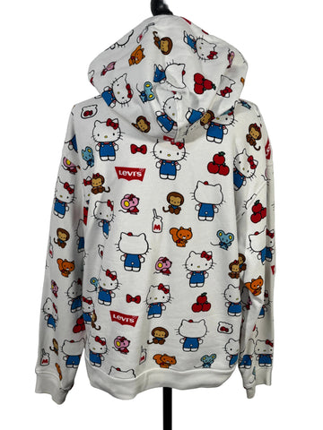 Hanorac Levi’s X Hello Kitty marimea XS Oversize fit M dama
