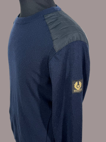 Pulover Belstaff made in Italy 100% lana marimea L barbat