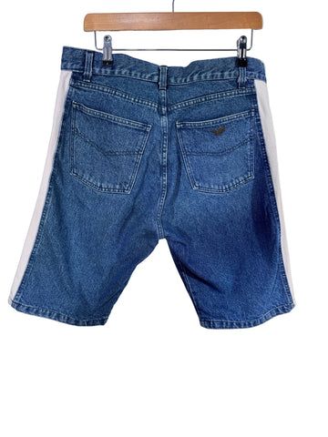Pantaloni scurti de blugi Vintage Armani Jeans made in Italy marimea 34 barbat