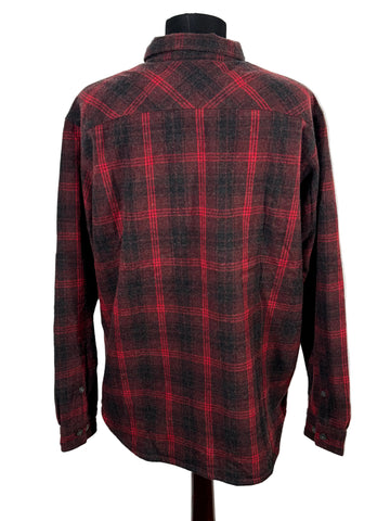 Camasa Columbia Windward Plaid Insulated 5% lana captusita marimea XL barbat