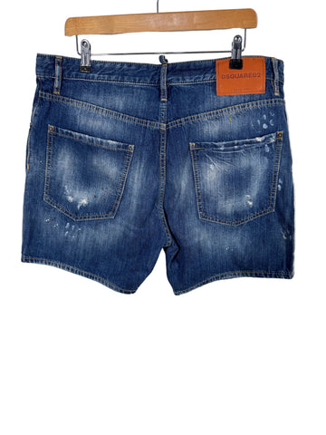 Pantaloni scurti  Dsquared2 din denim marimea 52 barbat