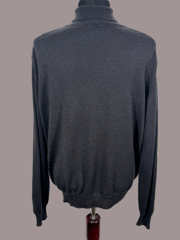 Pulover / helanca Hugo Boss 100 Merino extrafine marimea L barbat