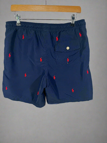 Pantaloni scurti/short de baie Polo Ralph Lauren marimea S-M barbat