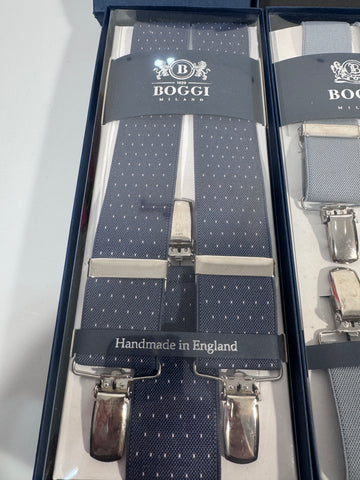 Bretele Boggi Milano made in Italy marimea universală bărbat 2 culori disponibile