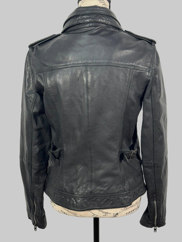 Geaca Superdry 100% piele naturala marimea S dama