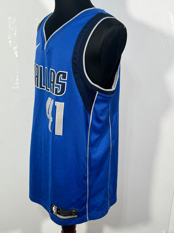 Maiou Nike Dallas Mavericks Dirk Nowitzki 41 marimea L barbat