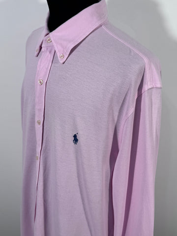 Camasa Polo Ralph Lauren material ca de tricou mărimea XL barbat