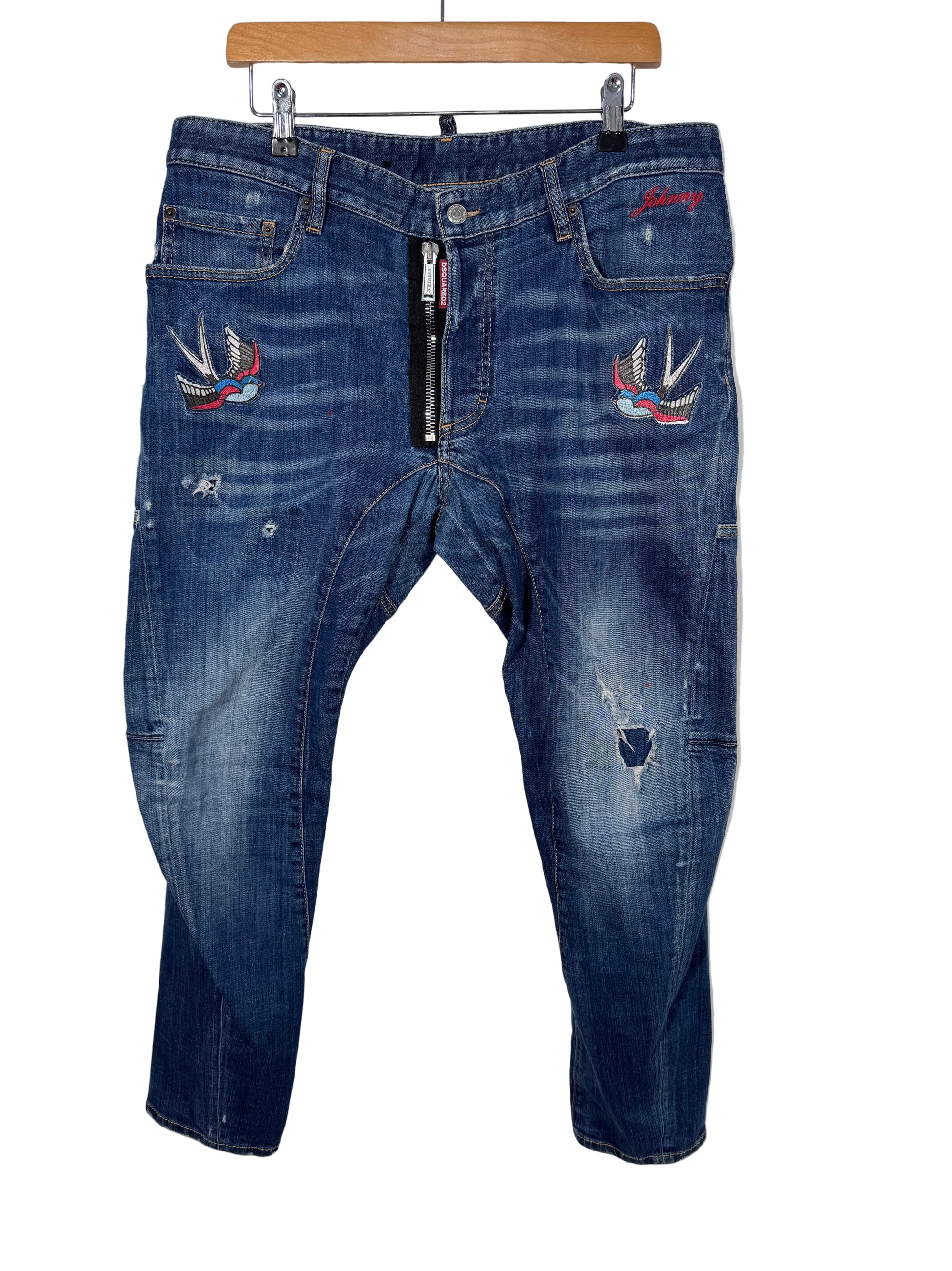 Blugi Dsquared2 marimea 52 barbat