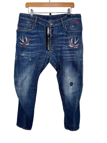 Blugi Dsquared2 marimea 52 barbat