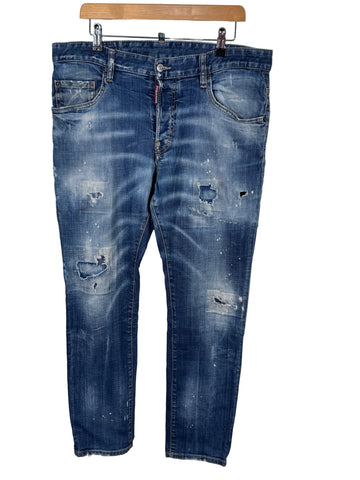 Blugi Dsquared2 marimea 52 barbat
