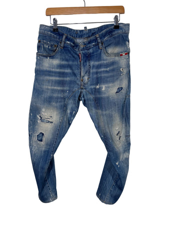 Blugi Dsquared2 marimea 48 barbat