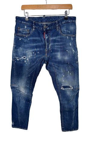 Blugi Dsquared2 marimea 50 barbat