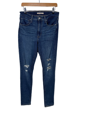 Blugi Levi’s 721 High Rise Skinny elastici marimea 30 dama