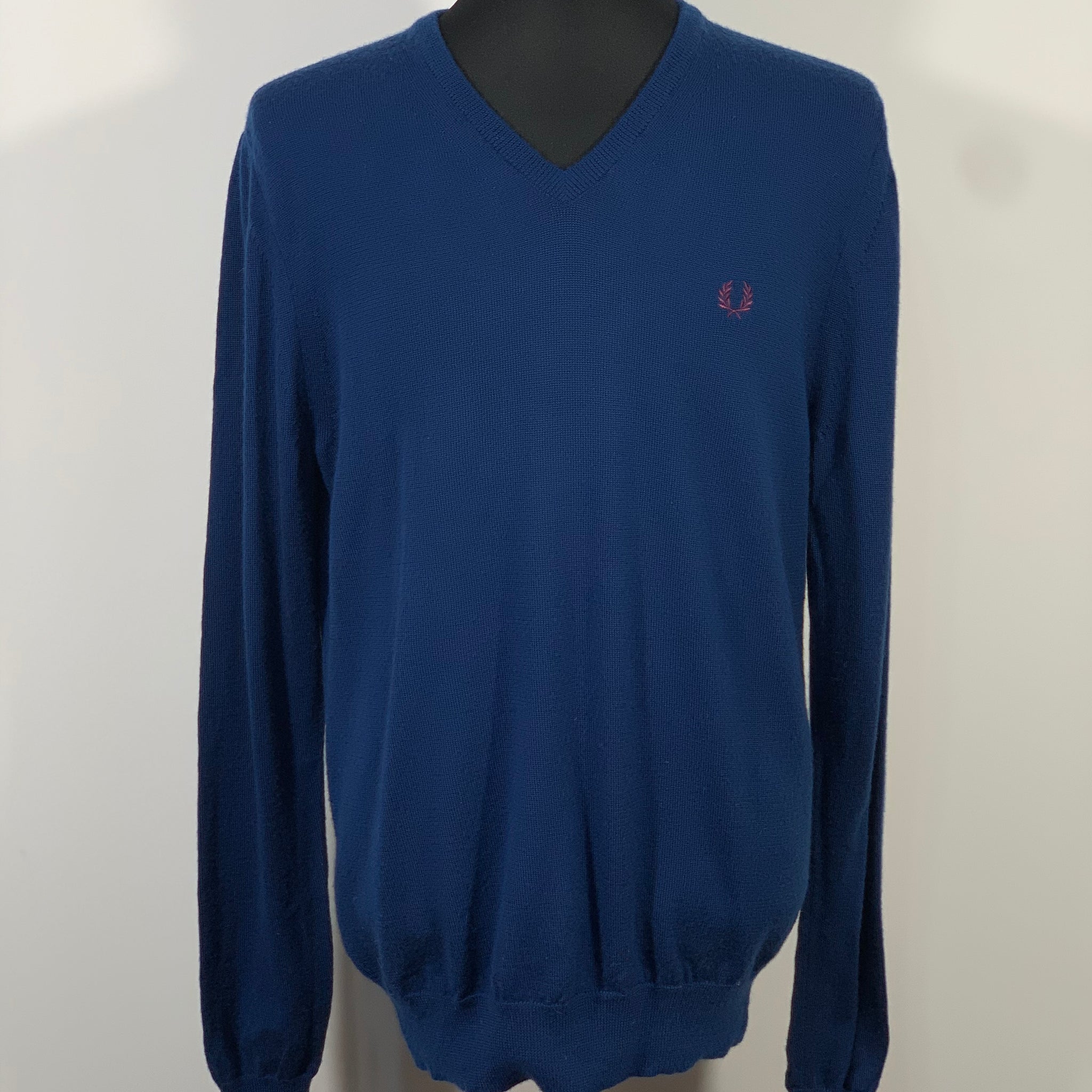 Pulover Fred Perry 100% Merino Wool marimea M barbat