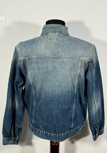 Geaca de blugi Tommy Hilfiger cu buzunare marimea M barbat
