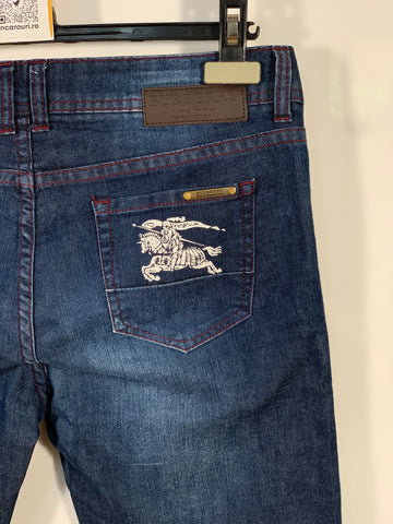 Pantaloni trei sfert de blugi Burberry marimea S dama