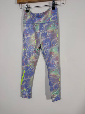 Pantaloni colanti Nike marimea 104-110 (4-5) ani fetite