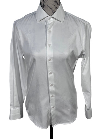 Camasa Atelier NA Paris stofa Thomas Mason Bespoke marimea S dama