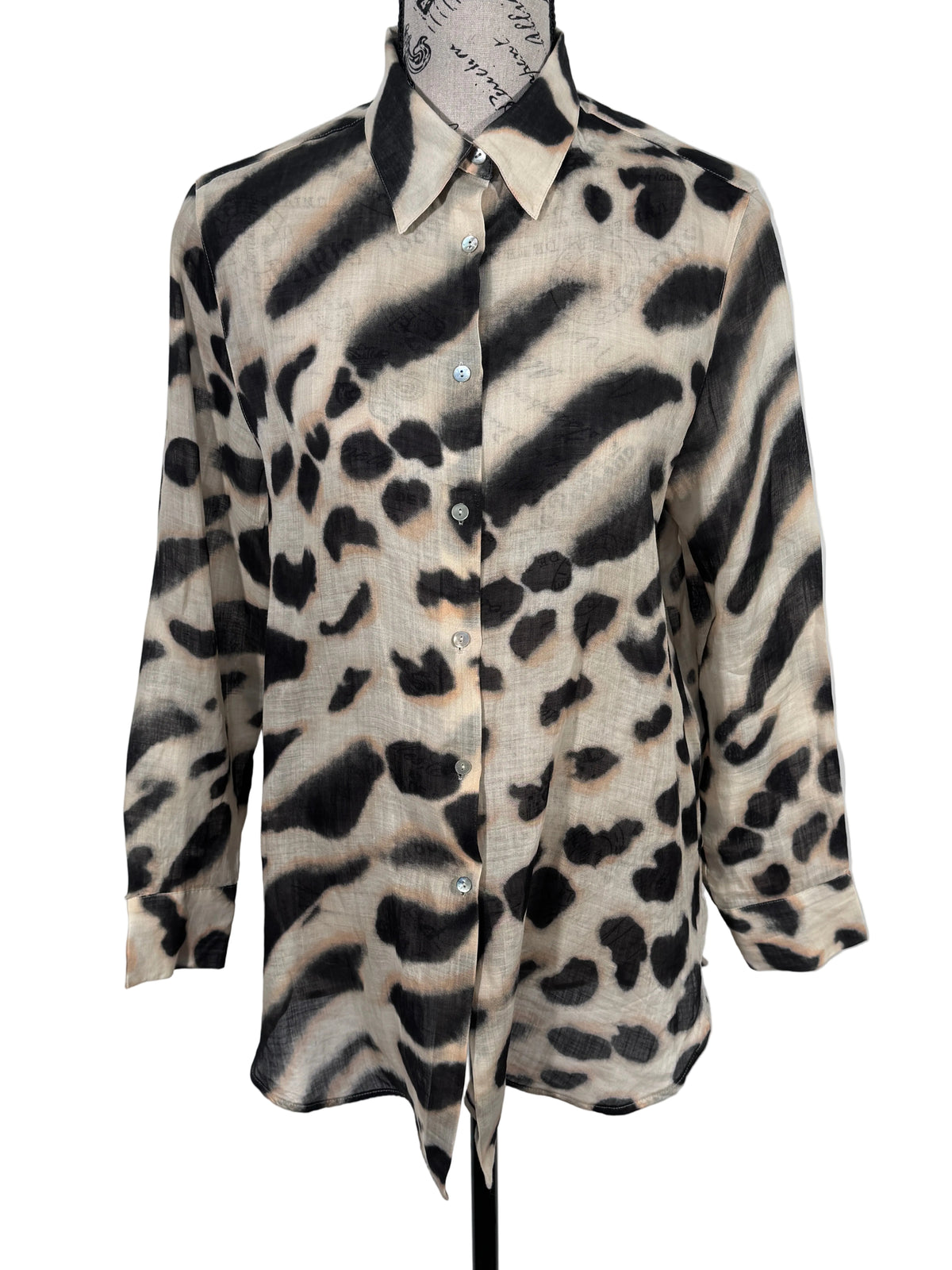 Camasa Massimo Dutti 100% in marimea 38 M dama