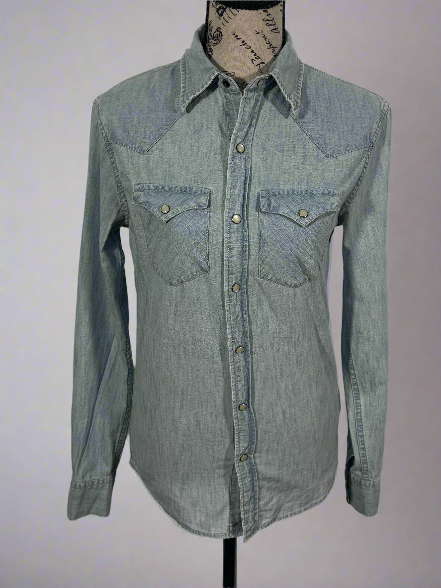 Camasa Polo Ralph Lauren Slim fit  din denim marimea XS dama