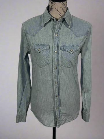 Camasa Polo Ralph Lauren Slim fit  din denim marimea XS dama