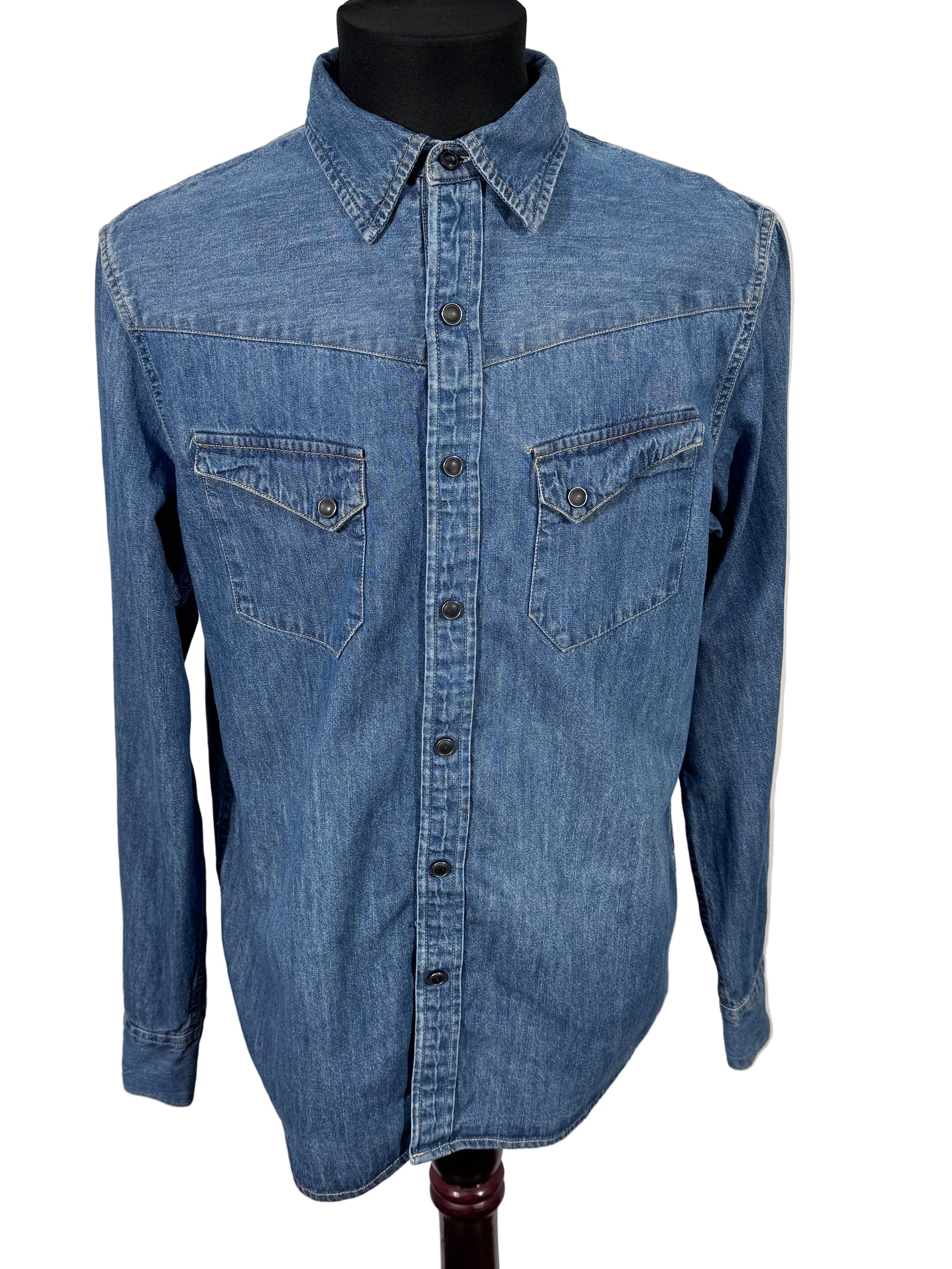 Camasa Polo Ralph Lauren din denim marimea M barbat
