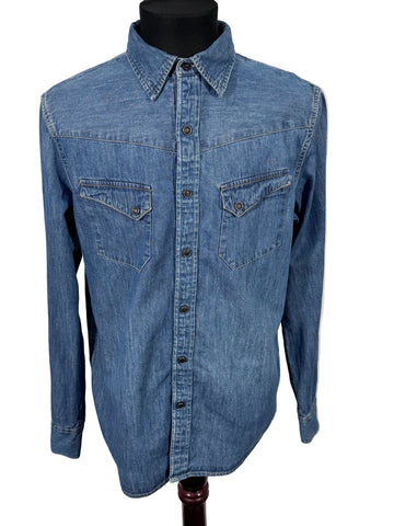 Camasa Polo Ralph Lauren din denim marimea M barbat