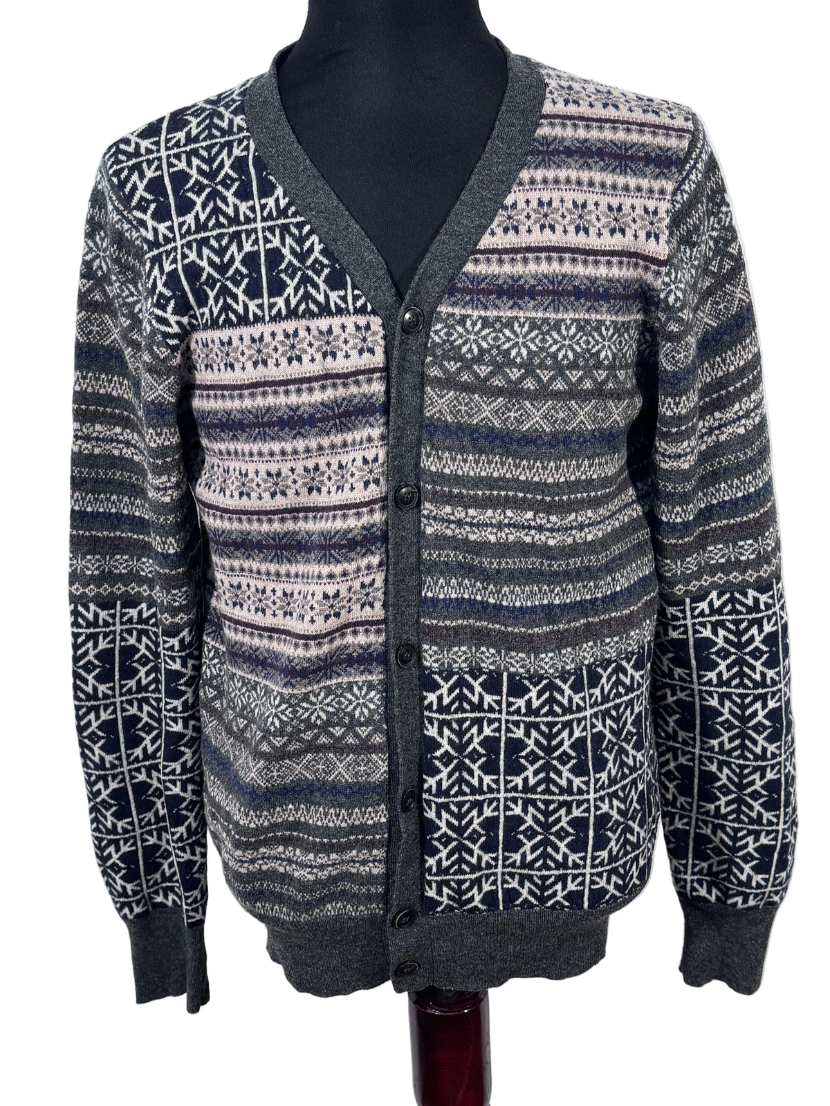 Cardigan Allsaints 87% lana marimea M barbat